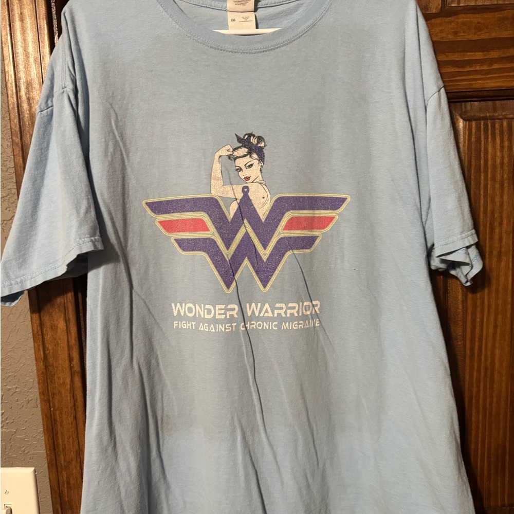 Wonder Warrior Light Blue T-Shirt